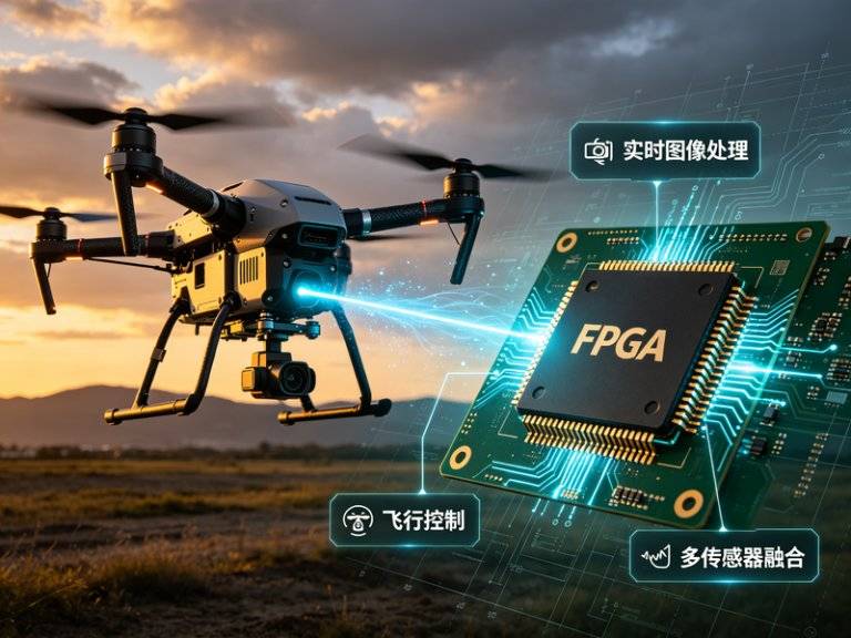 Guia de Seleção de Arquitetura de Computação para Drones: A Lógica Técnica e as Opções de Produto de FPGA Puro vs MPSoC