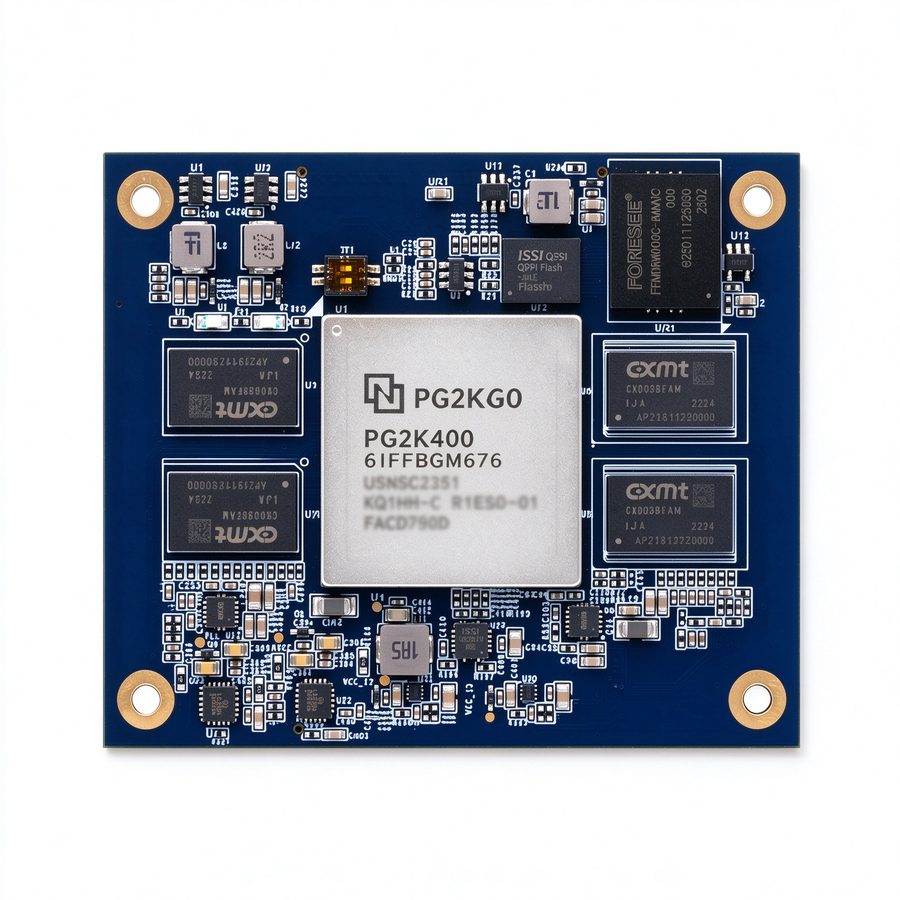 Plataforma de Desenvolvimento Heterogênea ARM+FPGA China Pango Kosmo-2 PG2K400