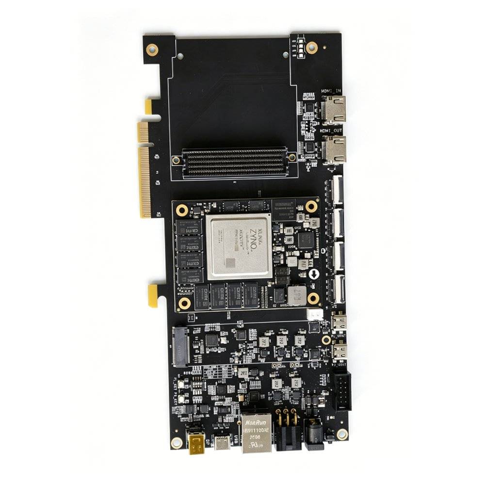 Placa de Desenvolvimento de Vídeo FPGA PCIe AMD Xilinx XCZU7EV Zynq UltraScale+ MPSoC
