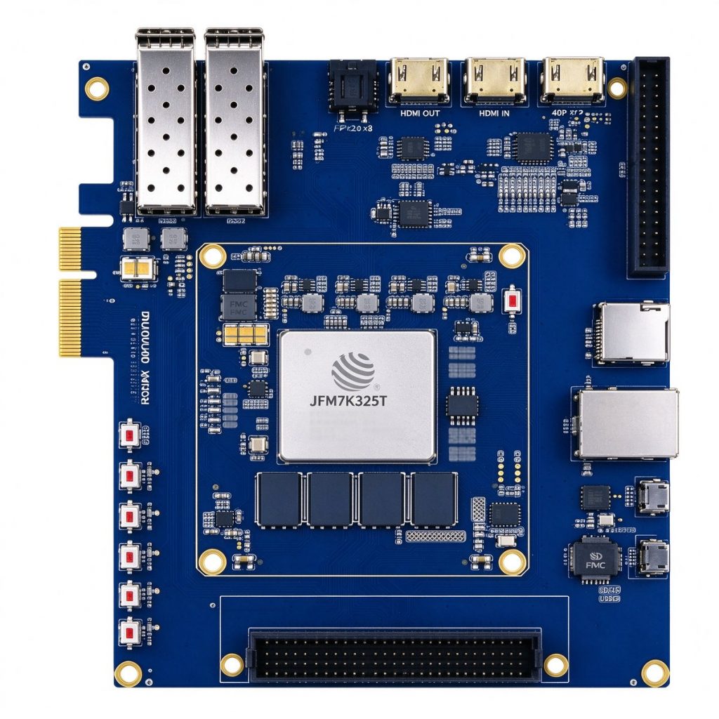 Placa de Desenvolvimento FPGA China Kintex-7 Fudan Micro JFM7K325T DUK7325T