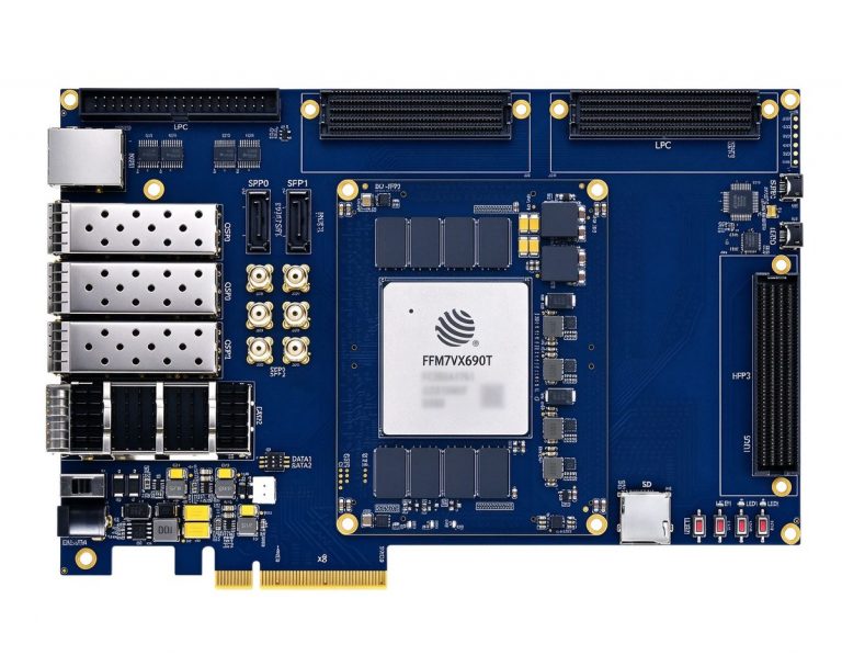 Fudan Micro JFM7VX690T China Virtex-7 FPGA Development Board DUF7690T