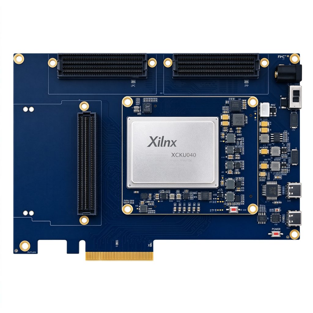 Placa de Desenvolvimento FPGA DUKU040 Xilinx Kintex UltraScale XCKU040