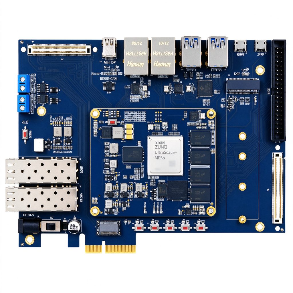 Placa de Desenvolvimento FPGA DUUZ4EV Xilinx Zynq UltraScale+ MPSoC XCZU4EV