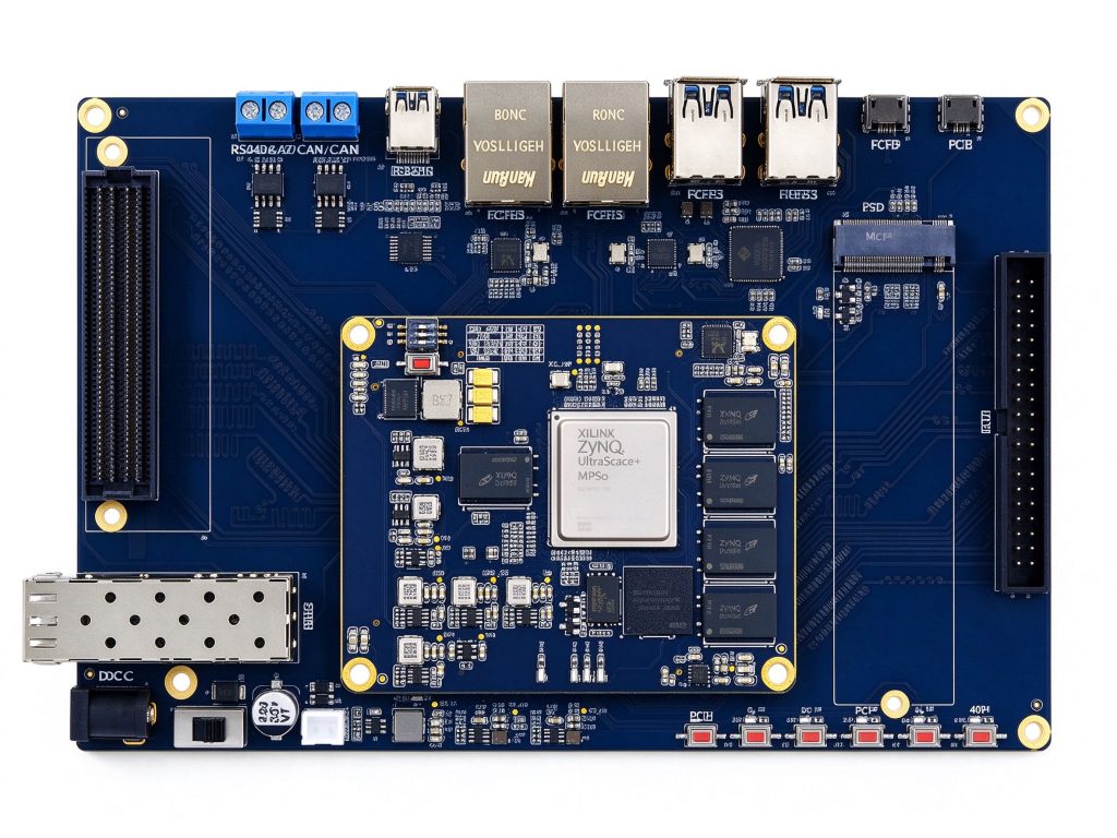 Placa de Desenvolvimento FPGA DUUZ5EV Xilinx Zynq UltraScale+ MPSoC XCZU5EV